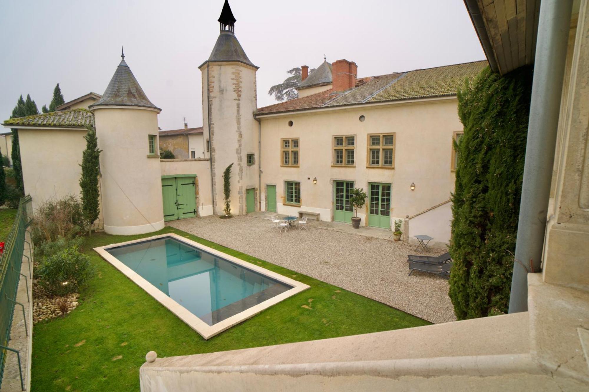 Chateau De Rance Bed & Breakfast Genay  Exterior photo